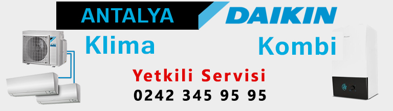 Antalya Daikin Yetkili Servis Telefon Numarası
